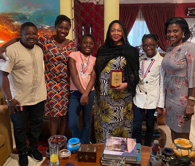 10-year-old athlete sponsored by Gbemisola