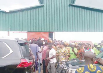 The factory being inaugurated on Wednesday by Governor Seyi Makinde.