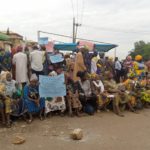 pensioners protest non-payment gratuities