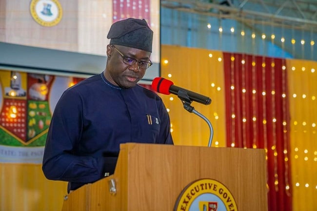 Our investment in education, govt house infrastructure overhaul, Makinde presents budget proposal, Oyo spends N70 million monthly on Covid-19, five million treated nets, new teachers converted staff, Makinde, Security council meeting