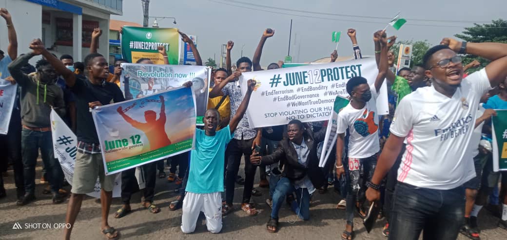 June 12, Ibadan protest