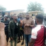 Ido residents protest