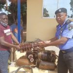 Police recover vandalized transformer