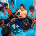 menstrual education for Nigerian young girls, Girls now Make Their Pads