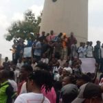 Unizik students barricade highway
