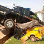 Road accidents in Osun, Escort vehicle crushes tricycle passengers