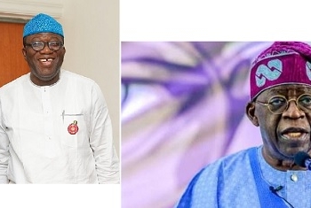 Fayemi Tinubu Sanwo-Olu congratulate