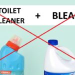 mixing toilet cleaner with bleach