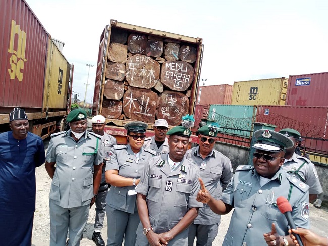 Customs arrest 2 suspected