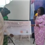 KSCDA presents cheques