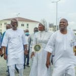 Sanwo-Olu inspects Reverend Esther