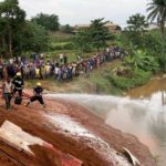 dry season fire in Akwa-Ibom, Fuel tanker loses control, rams into Micra cab, crushes five people to death in Ibadan