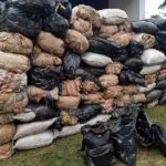 Soldiers intercept 132 bags