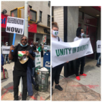 Two Nigerian groups confront each other in New York hours before Buhari's speech at UN General Assembly