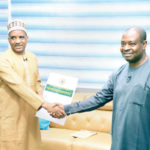 ICRC delivers business compliance certificate to NIMASA