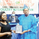 Ogunnaike donates poultry research pen to Bowen University