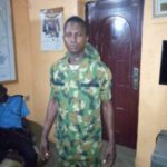 Police arrest fake soldier
