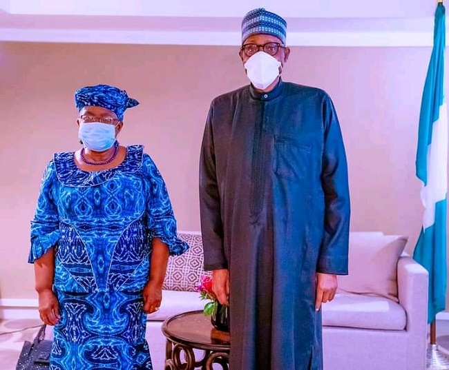 Okonjo-Iweala meets Buhari