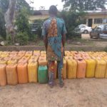 NSCDC arrests suspect allegedly engaged in trans-border siphoning of petroleum product