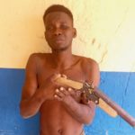 Police confront 3 fleeing