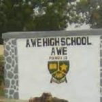 Awe High School old students donate classrooms