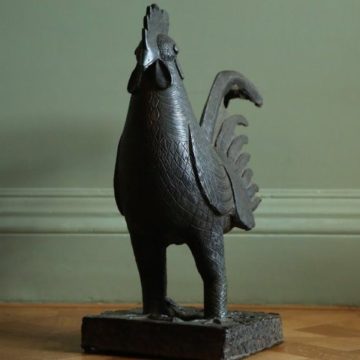 BRONZE1 Cambridge University to return Benin bronze cockerel stolen in 1905