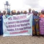 Sagamu market traders protest