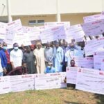 Fayemi presents cheques