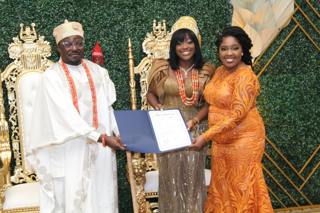 City of Houston honours Atobaase of Yorubaland on historic conferment