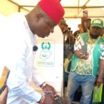 #AnambraDecides2021: Ozigbo votes, decries delay in voting device