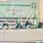 FG pays N289m to victims, NHRC partners NAOWA, NHRC trains Police personnel, Commission promises to stamp out torture, Stamp out torture in all ramifications, Rights Commission condemns killings, An agent has no liability, Alleged enforced disappearance, You were not detained by the police, Petitioner has failed to prove identity, disagree over victims' compensations, IGP has access to IRT files, COVID-19 was not, NHRC panel orders NDLEA, NHRC holds executive session, There are consequences, NHRC panel directs police, visit police detention facility, NHRC compensates 27 victims, victims name on mortuarys list, NHRC orders DCP legal, Victim's alleged enforced disappearance, Operation Skolombo's activities, core principles of human rights, Police admitted killing, Petitioner not biological mother , Police can detain capital offence
