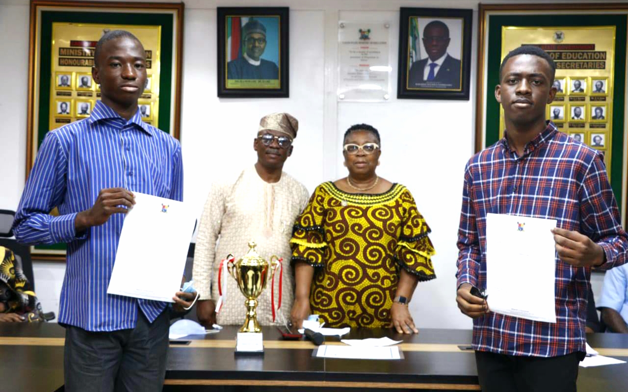 Lagos govt offers college scholarships to two learners with greatest 2020 WASSCE success