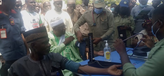 NYSC takes free medical outreach