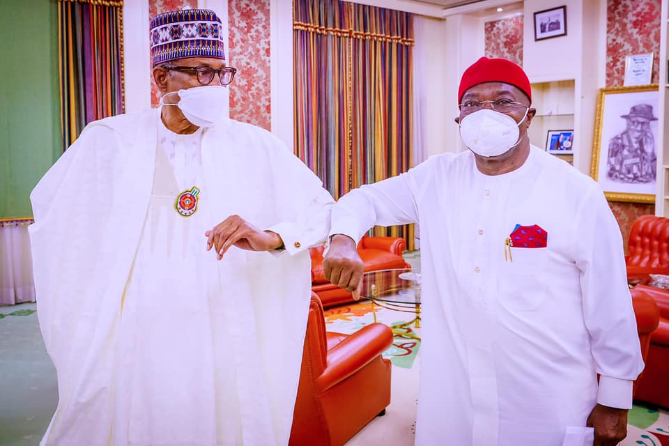 Ikpeazu's visit to Buhari