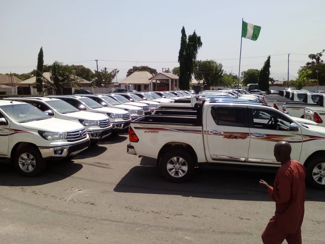 Insecurity: Taraba govt donates patrol vans to security agencies