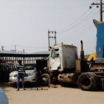 truck rams into Ogun bank