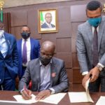 appropriation bill into law