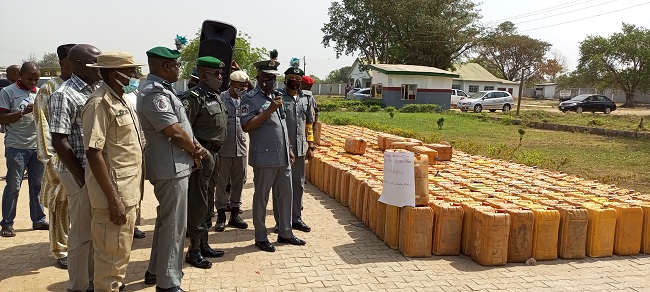 patrol team seizes cartridges