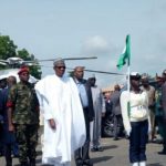 Buhari arrives Ogun