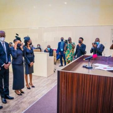 Fayemi inaugurates 36-year-old lawyer