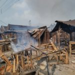 Fire razes over 100 stalls