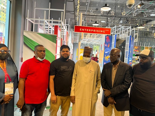 Gombe visits Nigerian pavilion