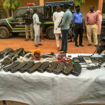 14 kidnappers who allegedly killed two officers