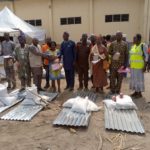 FG distributes relief materials