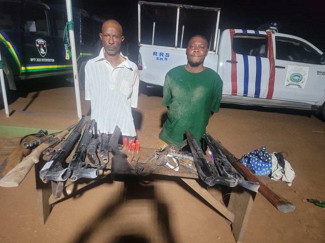 police arrest political thugs