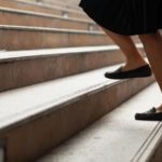 Stair walking for 10 minutes