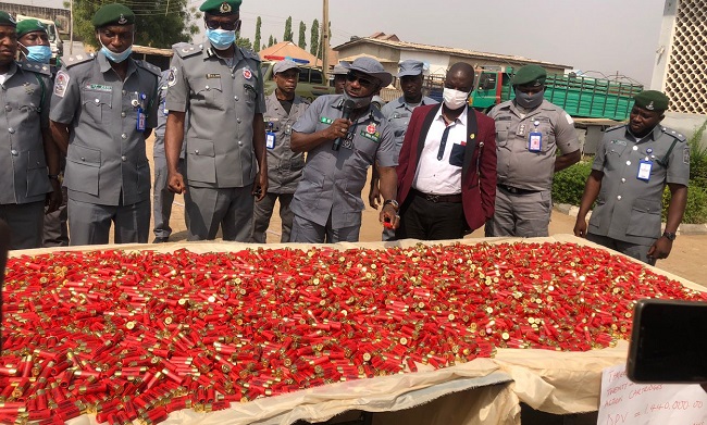 Customs seizes large cache