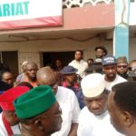 Seven aspirants protest