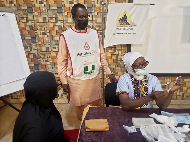 Rotary Club provides free Hepatitis B vaccination to Ibadan residents