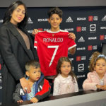 Ronaldo's son signs Man United